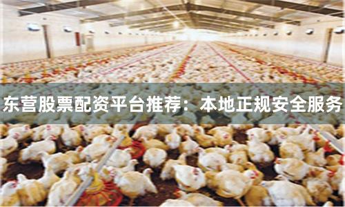 东营股票配资平台推荐：本地正规安全服务